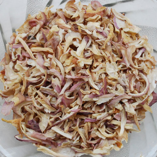 Dehydrated Pink Onion Flakes / Kibbled